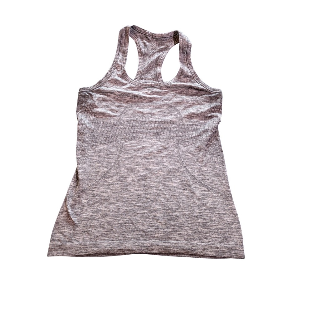 Lululemon Swiftly Tech Racerback Tank Top 2.0 Heathered Grey Size 6